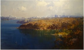 Sydney Harbour above Clifton Heights, Georges Heights