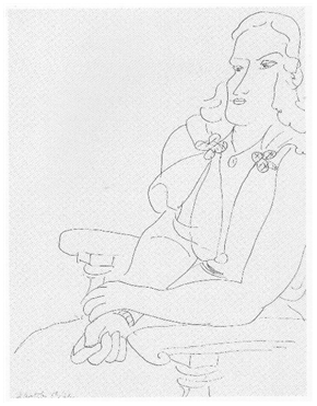Jeunne Femme Assise(Young Woman Seated) 1942