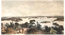 City and Harbour of Sydney  from Near Vaucluse 1852